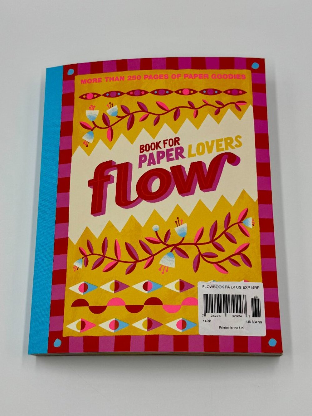 Flow Book For paper Lovers Arts & Crafts Paper
